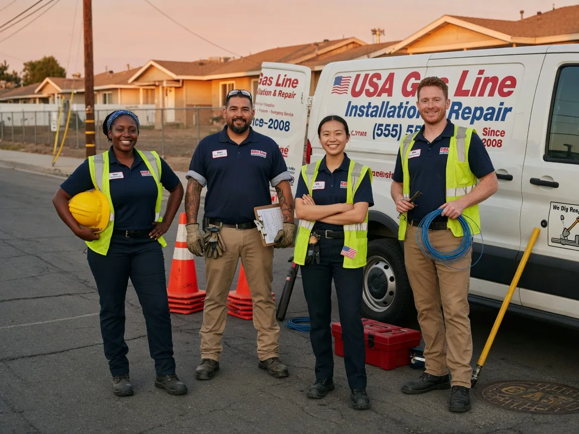 Gas Line Installation company in Clarence, IA
